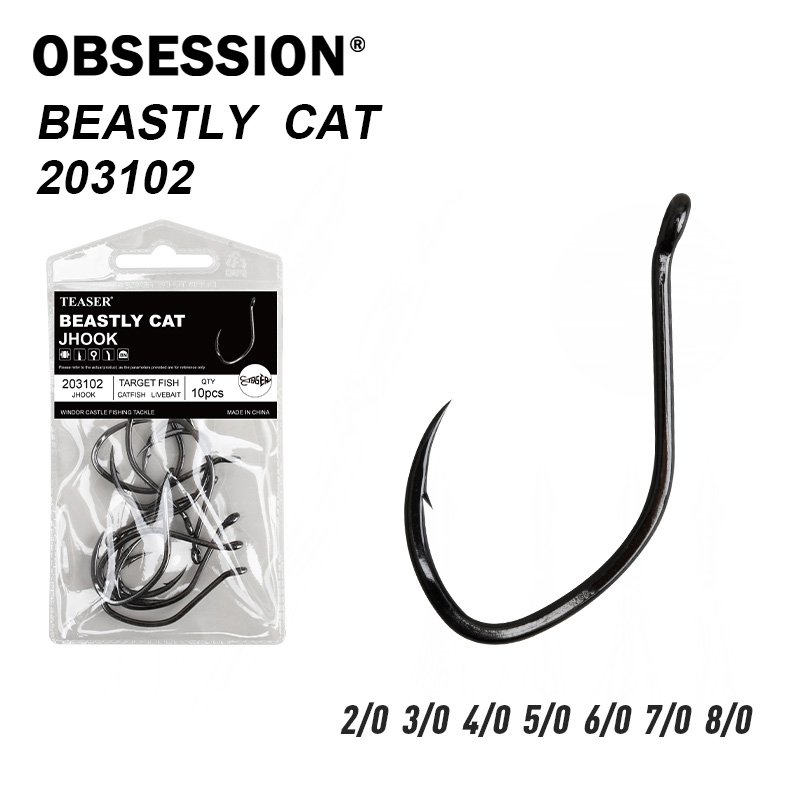 Fishing Hook Assortment - OBSESSION 203102 10 teile/beutel Salzwasser Angeln