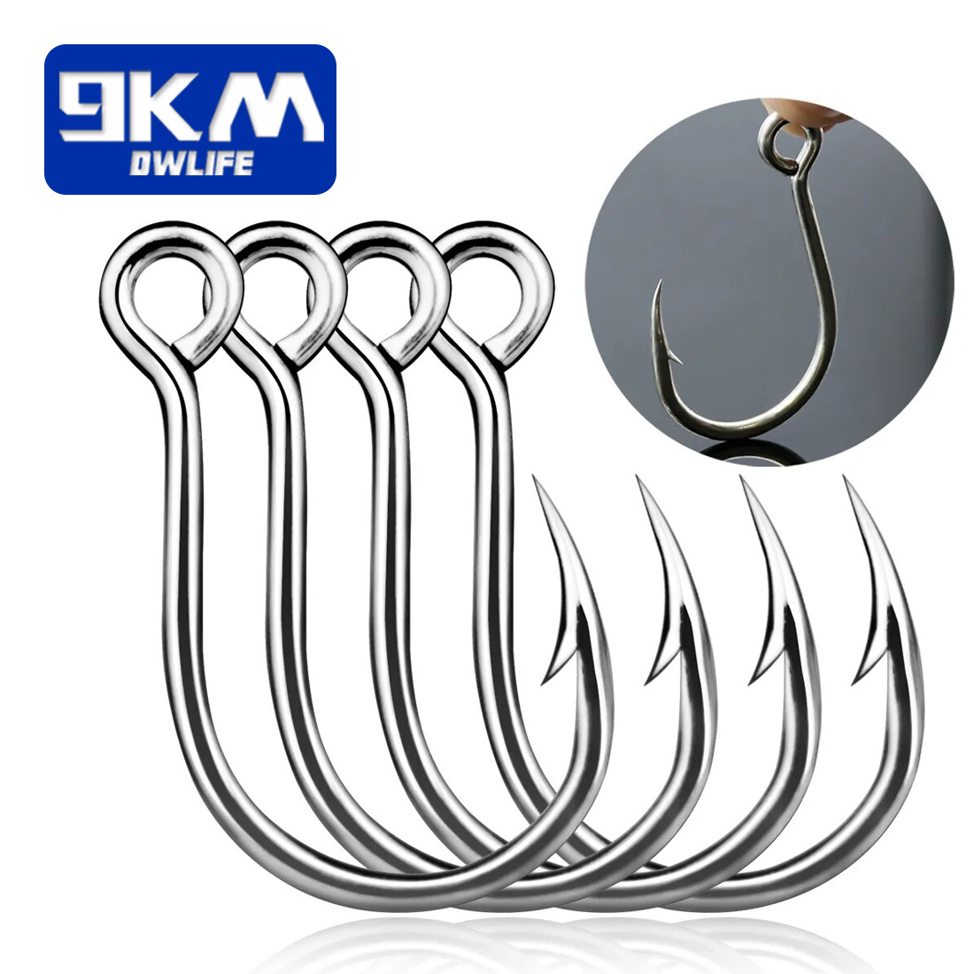 9KM Angelhaken 25Pcs Jig Haken – Fishing Hook Offset Bewertung und Preis