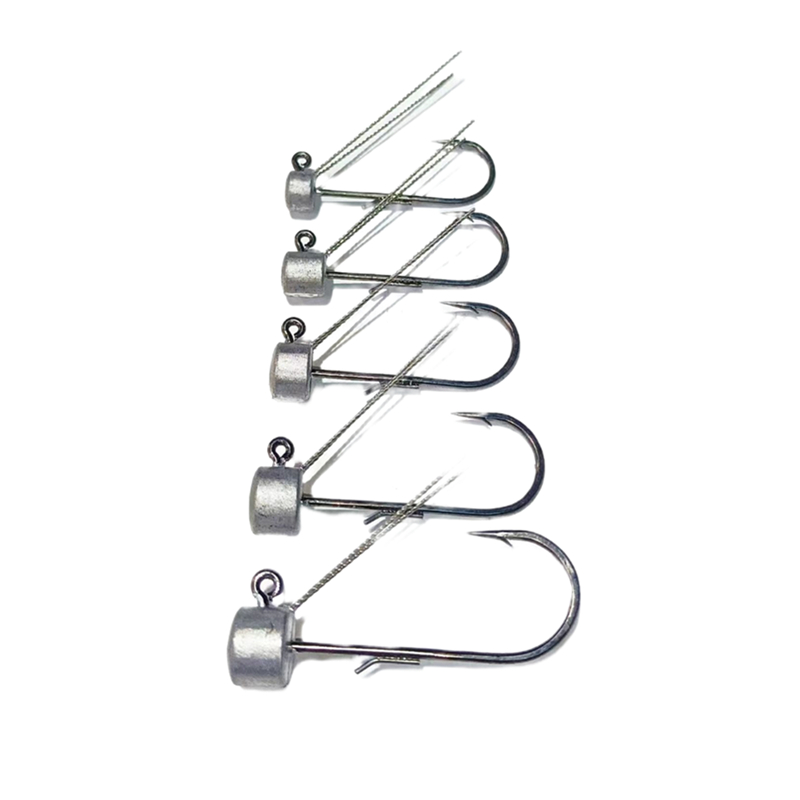 10PCS * Angeln Pilz Form Ned R – Fishing Hook Offset Bewertung und Preis